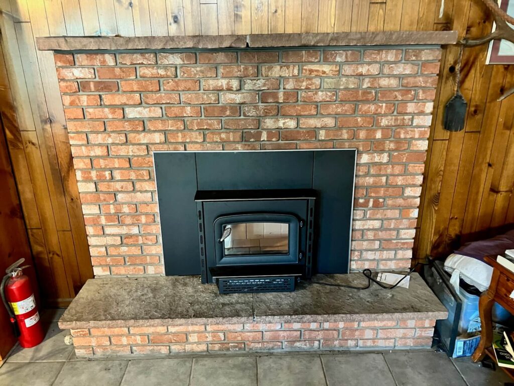 Fireplace Installation by Fremont County Fireplaces (After)